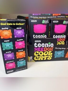 Schylling Teenie Needoh Cool Cats 3-Pack - Random